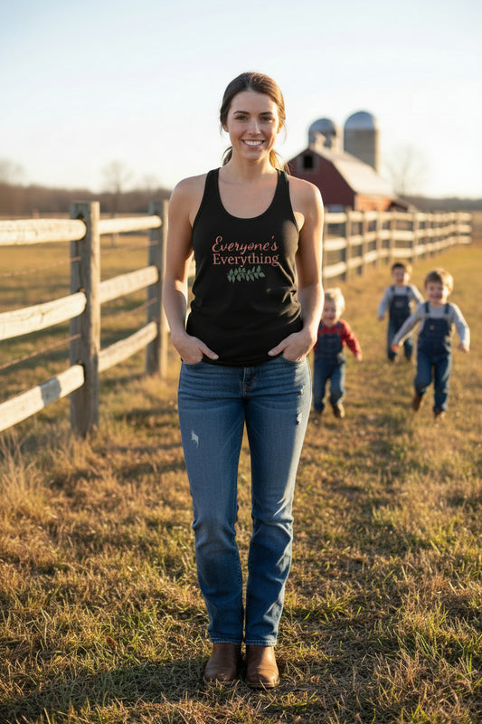 Racerback Tank Everyone's Everything