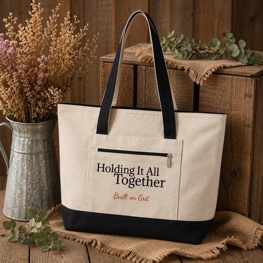 Tote Bag — "Holding It All Together"