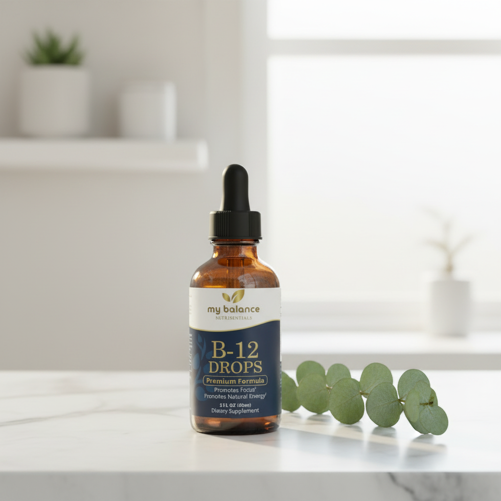 B-12 Drops - Bioactive B12 Methylcobalamin