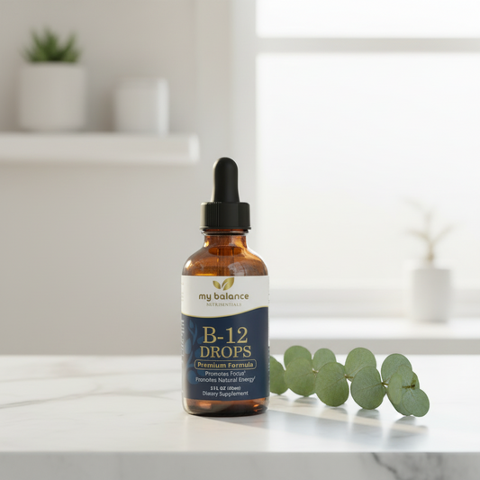 B-12 Drops - Bioactive B12 Methylcobalamin