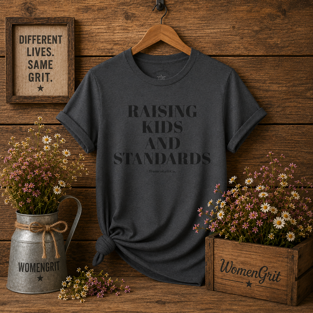 Raising Kids and Standards T-SHIRT