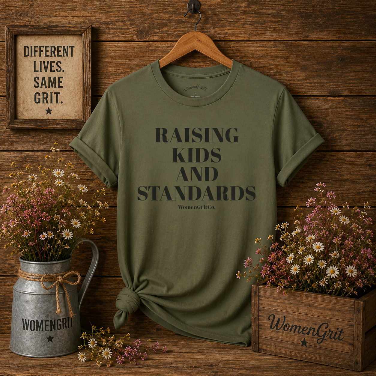 Raising Kids and Standards T-SHIRT