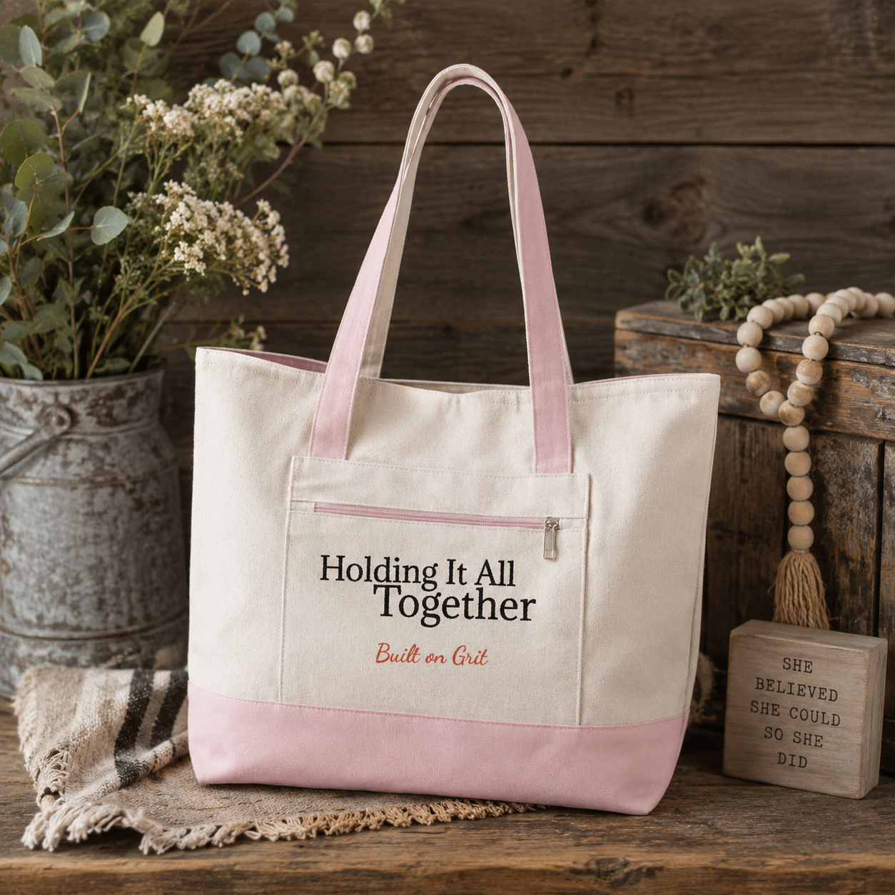 Tote Bag — "Holding It All Together"
