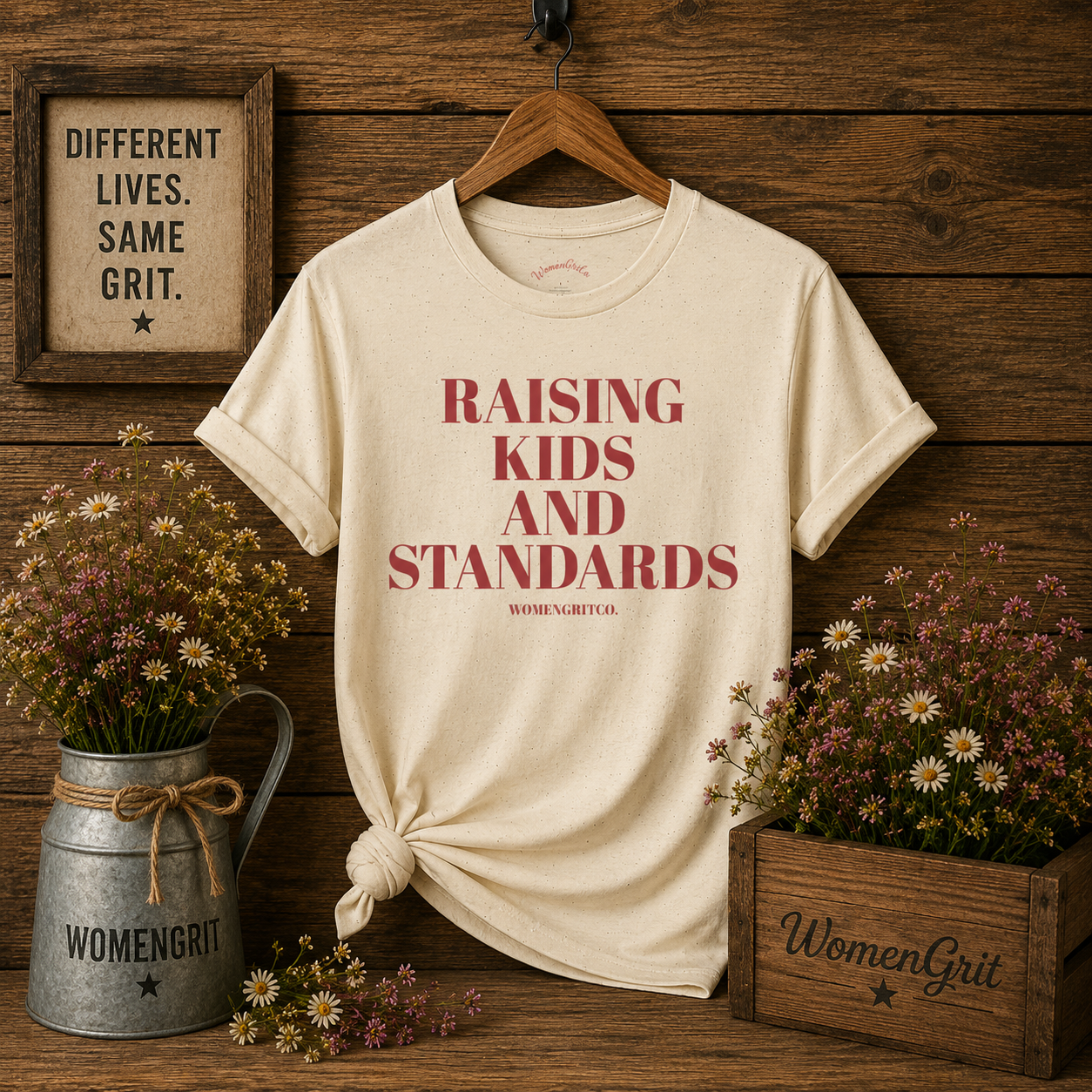 Raising Kids and Standards T-SHIRT