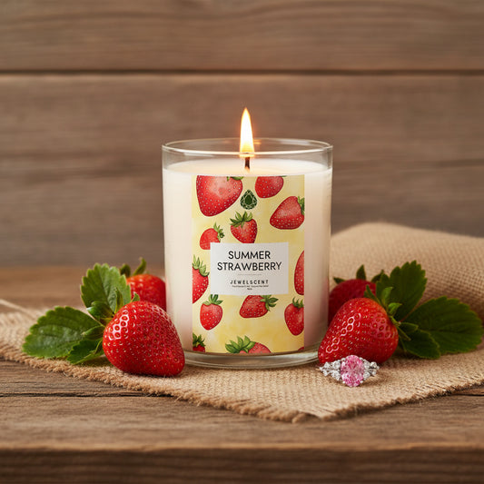 Summer Strawberry 18oz Mystery Jewelry Candle